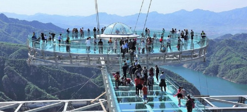 Private Tour to Shilinxia Cantilever Viewing Platform with Cable Car