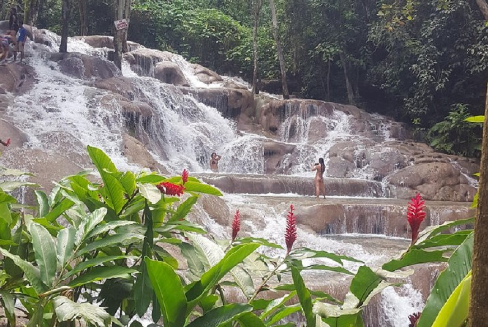 Blue Hole, Dunn's River Adventurous, & Hiking Waterfalls from Ocho Rios