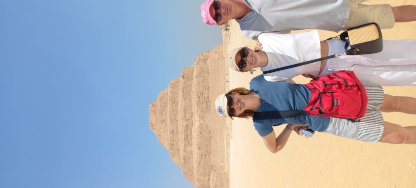 Private Giza Pyramids Sakkara and Egyptian Museum Tour