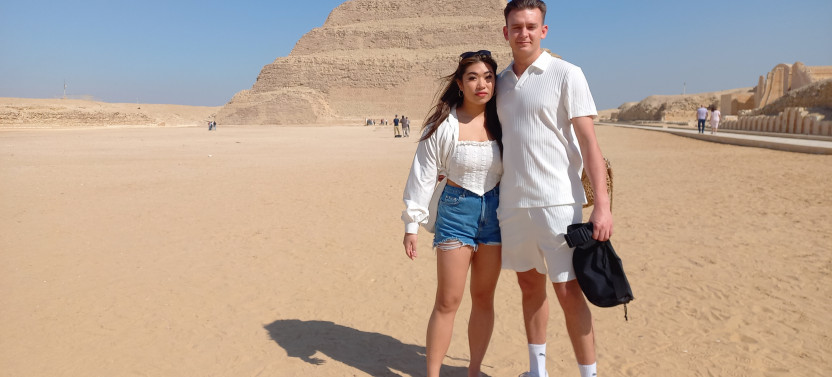 Private Giza Pyramids Sakkara and Memphis Day Tour