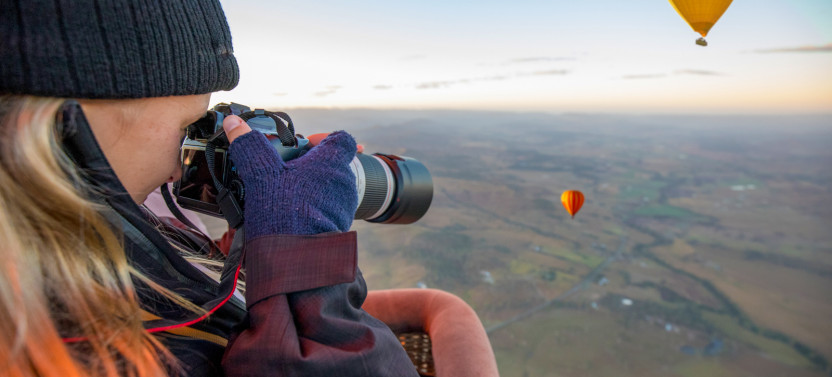 Self Drive Brisbane Classic Ballooning & Vineyard Breakfast