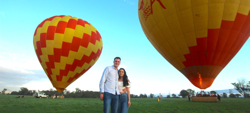Gold Coast Hot Air Balloon VIP Experience for Two with Private Transfers
