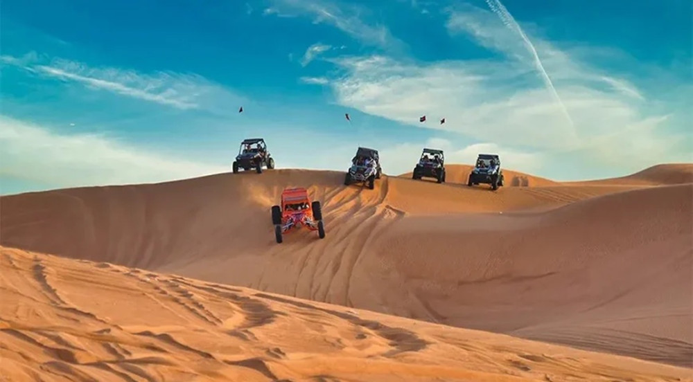 Dune Buggy Desert Safari With Camel Trekking