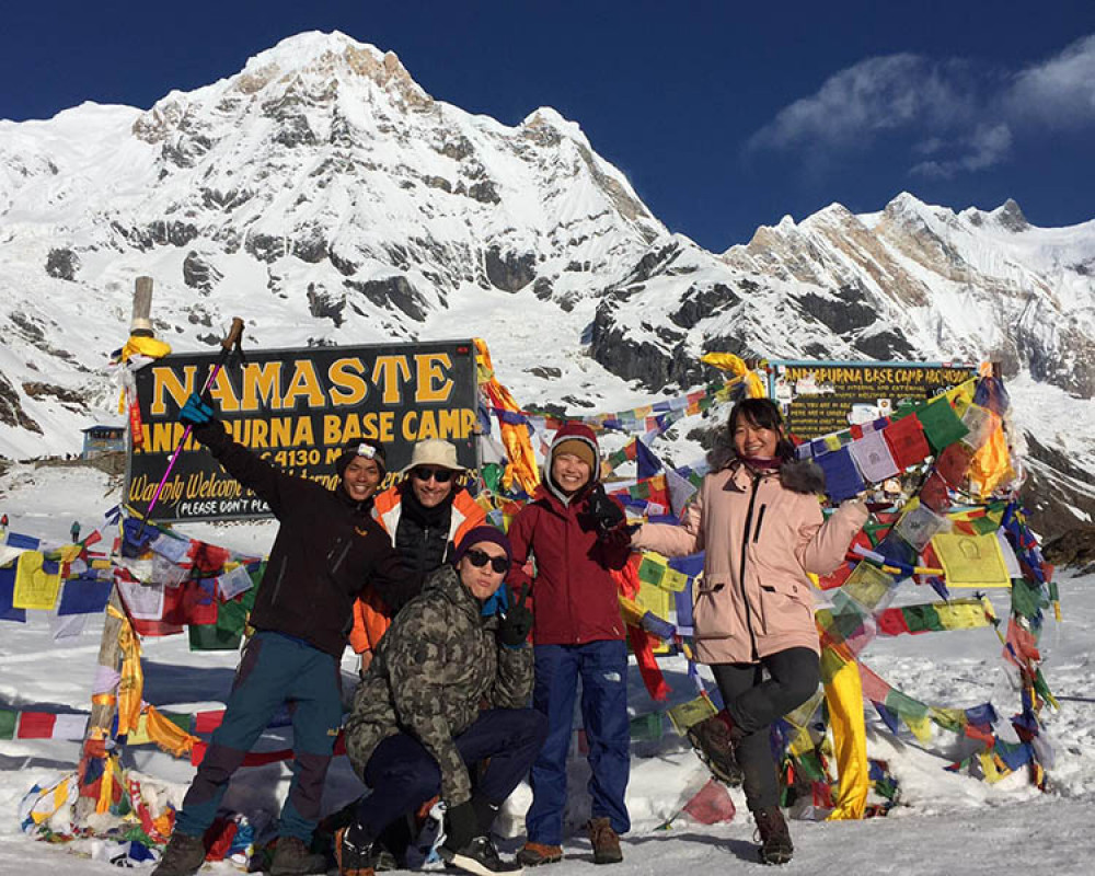 13 days Annapurna Base Camp Trek via Poonhill