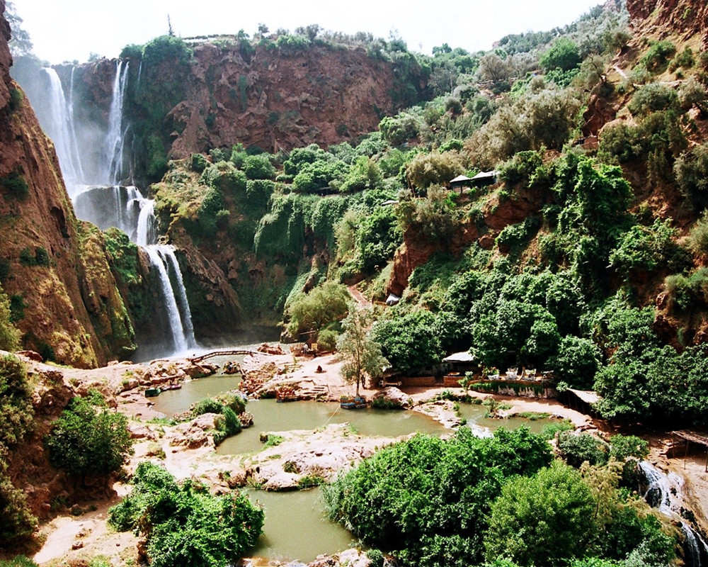 From Marrakech: Full-Day Tour to Ouzoud Falls with Boat Trip