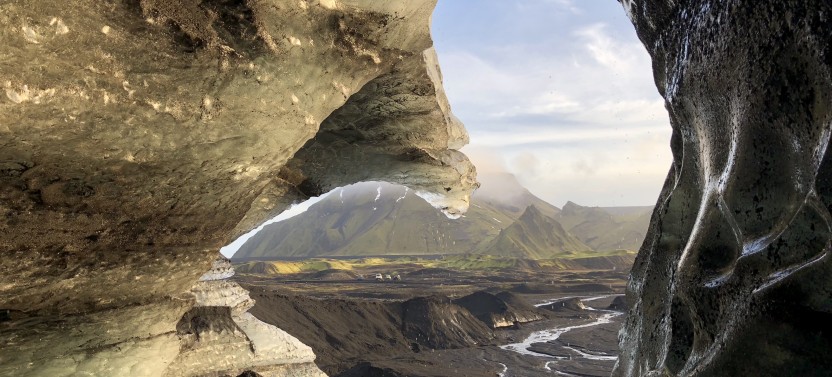 Ice Cave By Katla Volcano Super Jeep from Vik