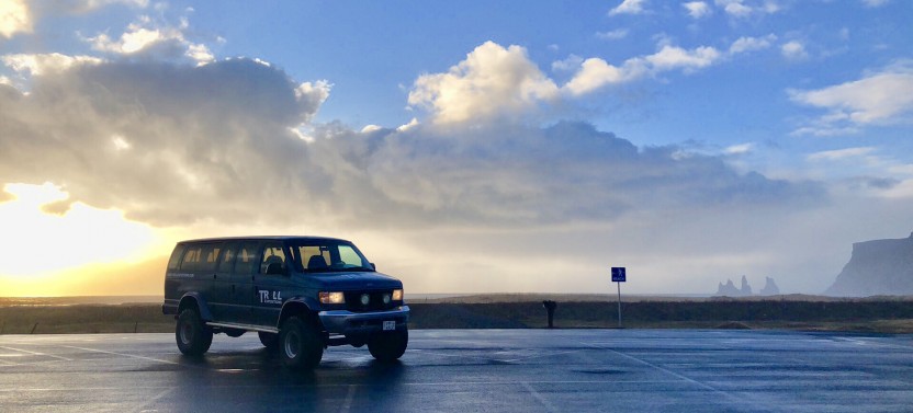 Ice Cave By Katla Volcano Super Jeep from Vik