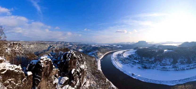 Bohemian & Saxon Switzerland Winter Tour — Bastei & Tisa Rocks