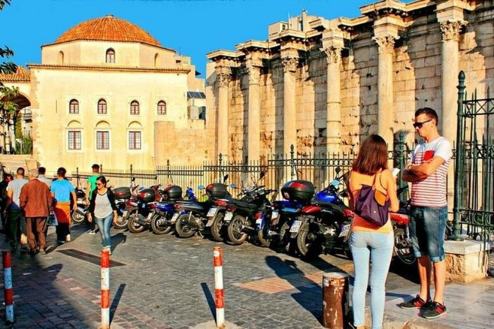 Historic Athens Views on Ebike