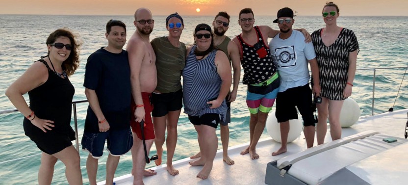 Catamaran Happy Hour Sunset Sail