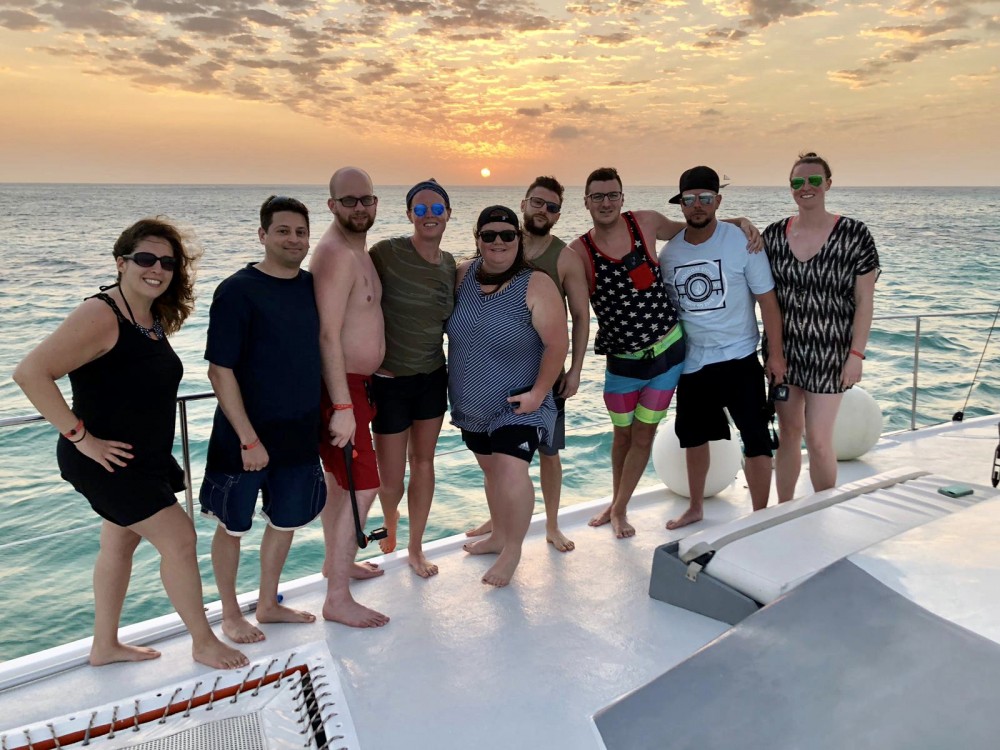 Catamaran Happy Hour Sunset Sail