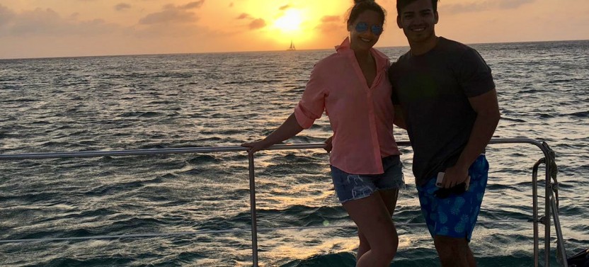 Catamaran Happy Hour Sunset Sail