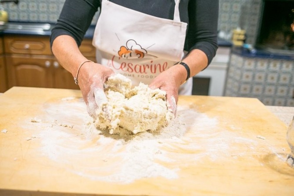 Local Market & Cooking Class at a Cesarina's Home in Bergamo