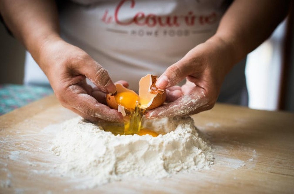 Pasta making class at a Cesarina's Home with tasting in Palermo