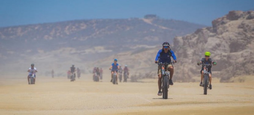 Electric Bike Beach Adventure