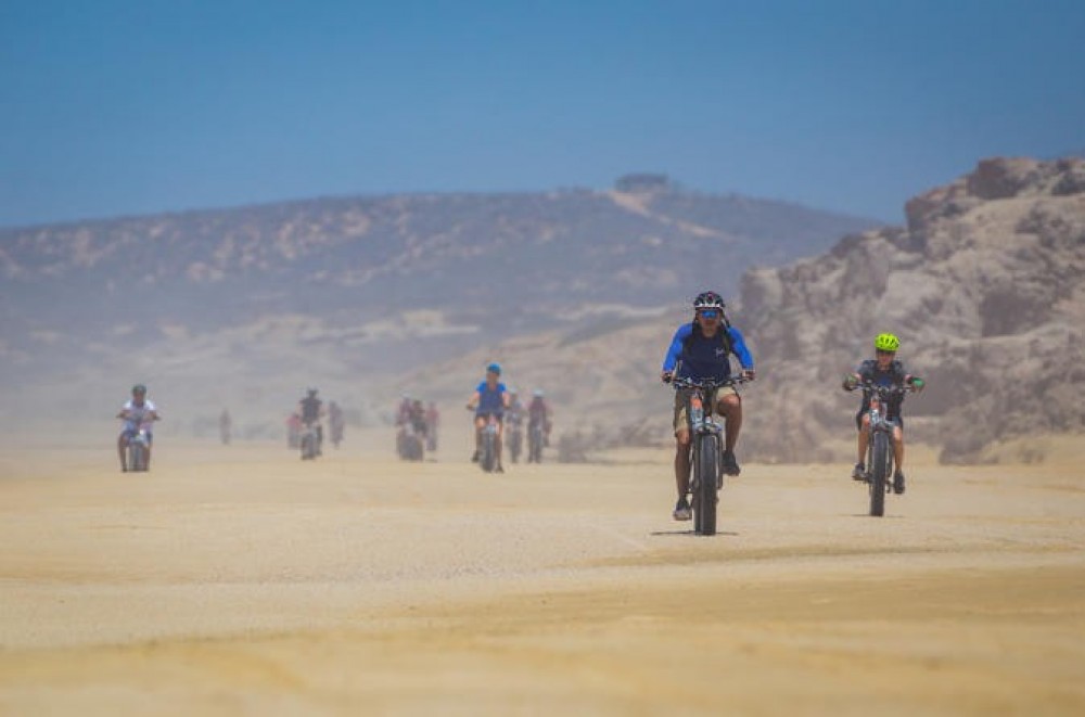 Electric Bike Beach Adventure