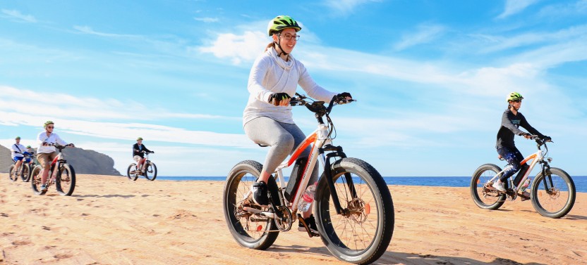 Electric Bike Beach Adventure
