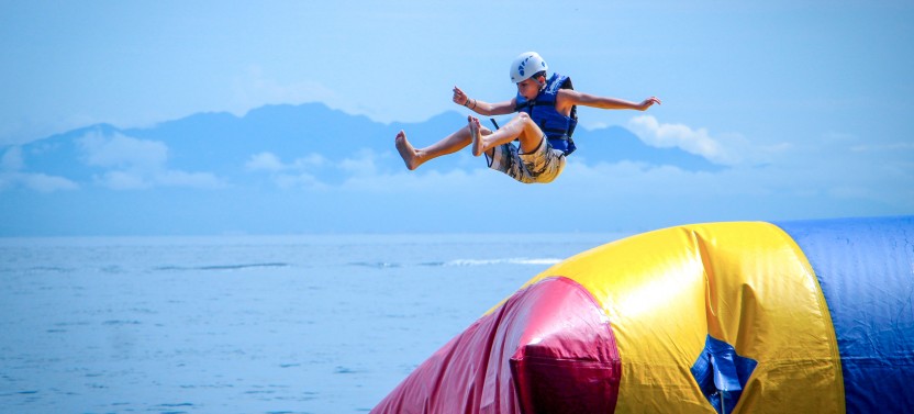 Ocean Mania: Parasailing, Jet Boat, Zip Lining, Water Slides