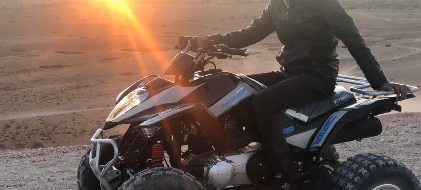 Best Private Sunset Quad Bike Tour in the Agafay Desert from Marrakech
