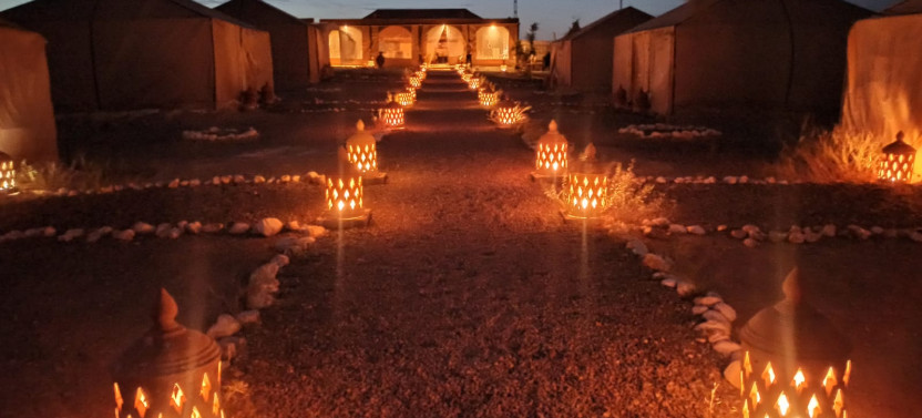 Agafay Desert Camel Ride with Berber Dinner From Marrakech