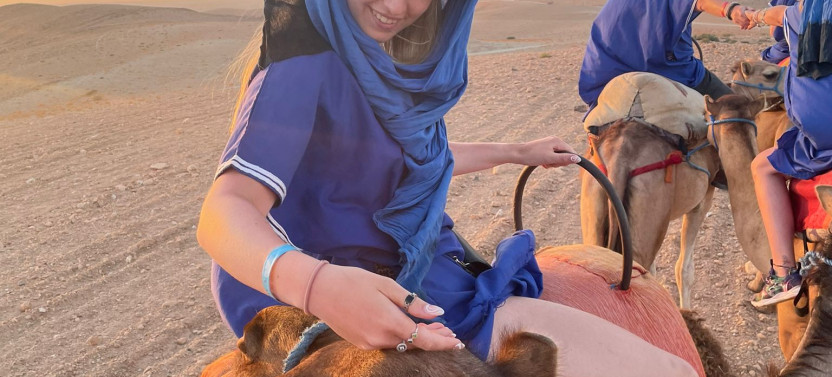 Agafay Desert Camel Ride with Berber Dinner From Marrakech