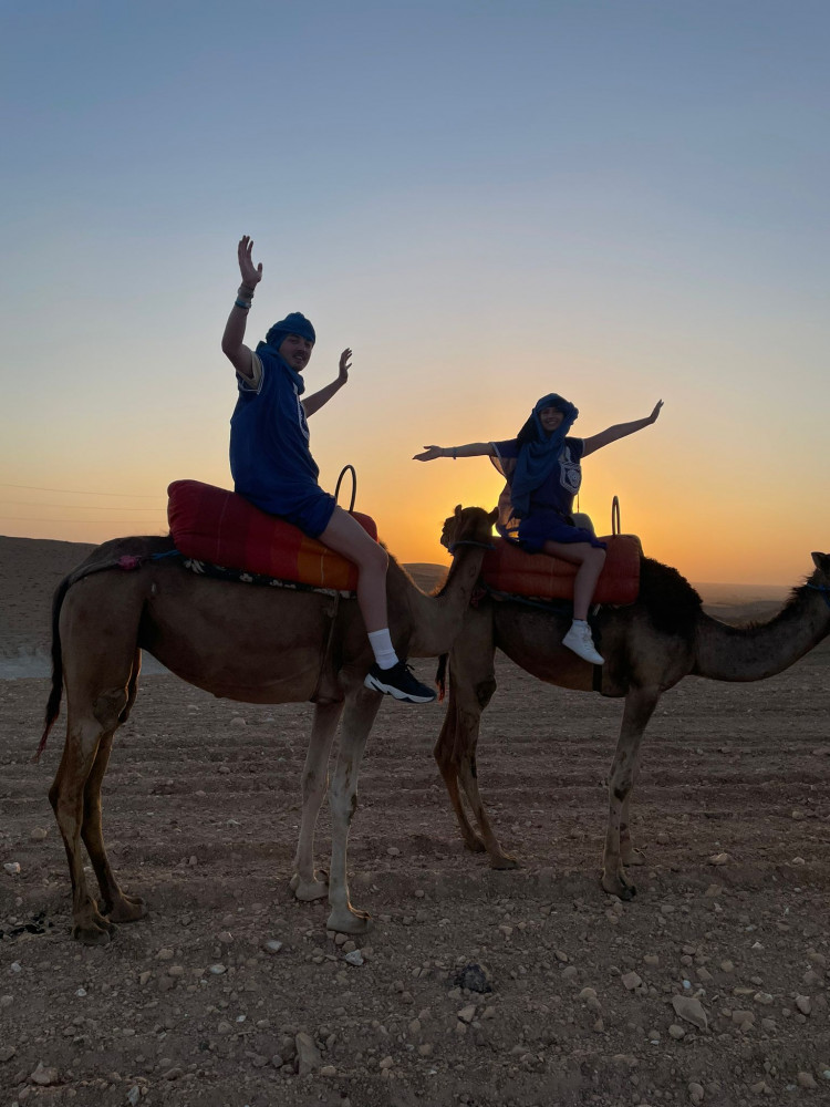 Agafay Desert Camel Ride with Berber Dinner From Marrakech