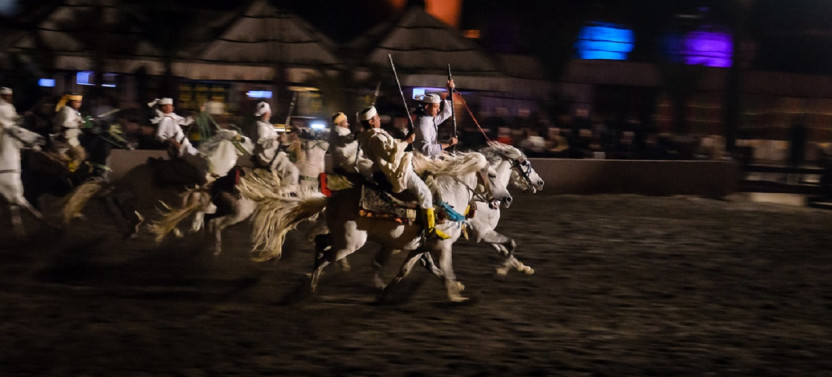 Moroccan Dinner Show Fantasia Chez Ali in Marrakech