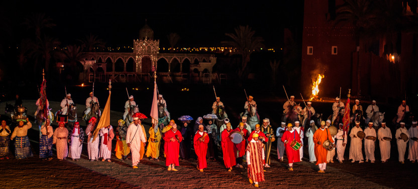 Moroccan Dinner Show Fantasia Chez Ali in Marrakech