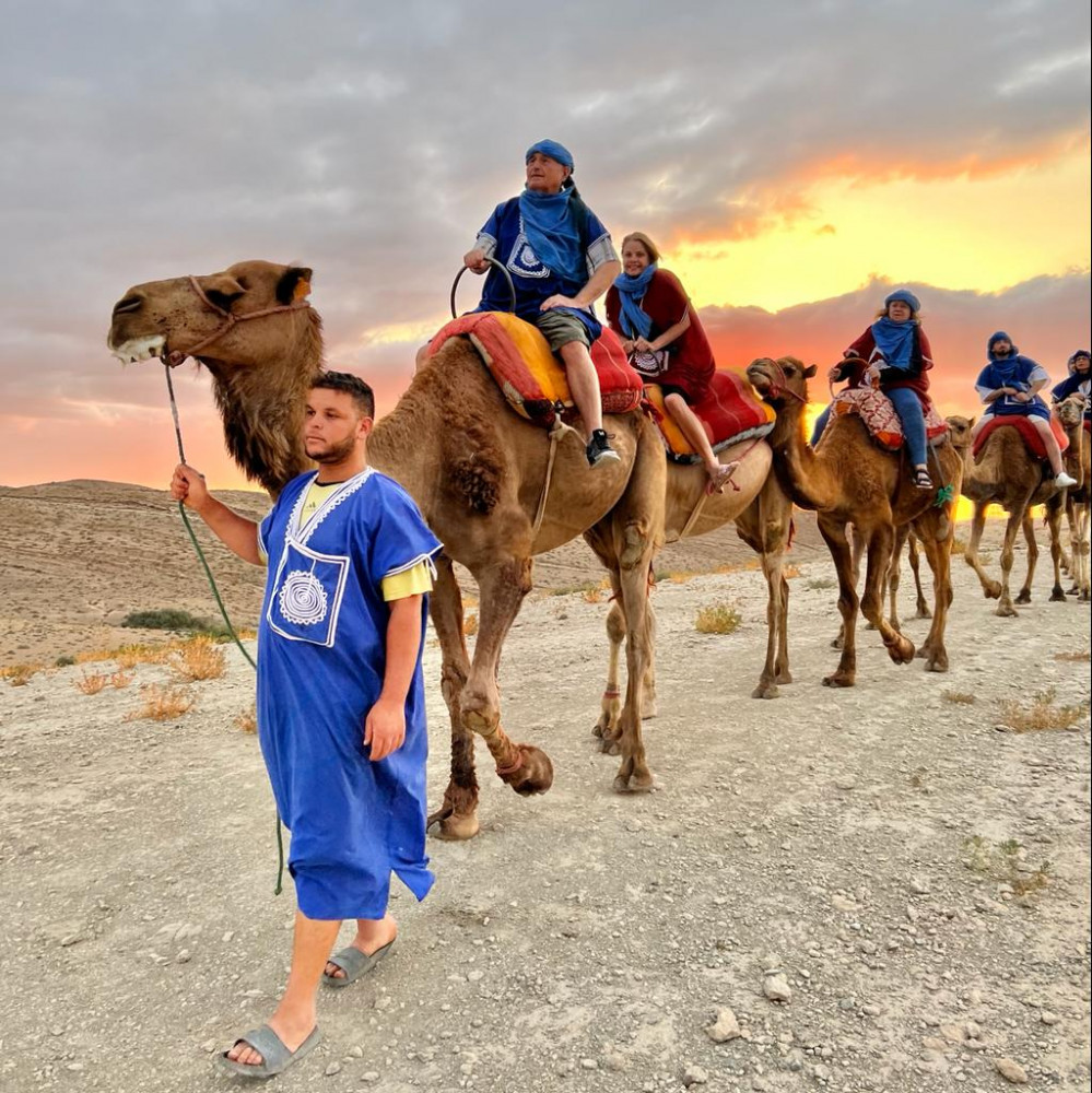 Agafay Desert Camel Ride with Traditional Berber Lunch from Marrakech