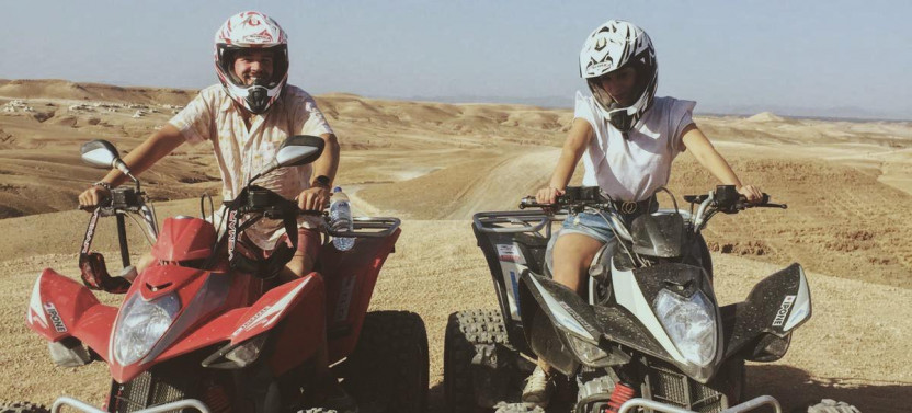 Agafay Desert Quad Bike Tour From Marrakech