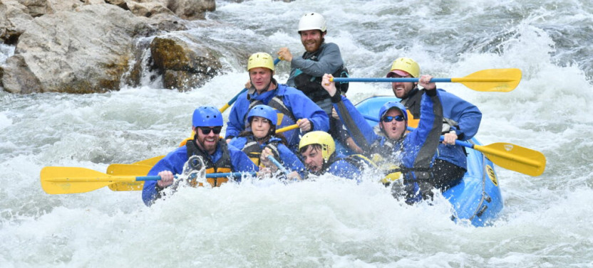 Browns Canyon Half Day Whitewater And Via Ferrata Package