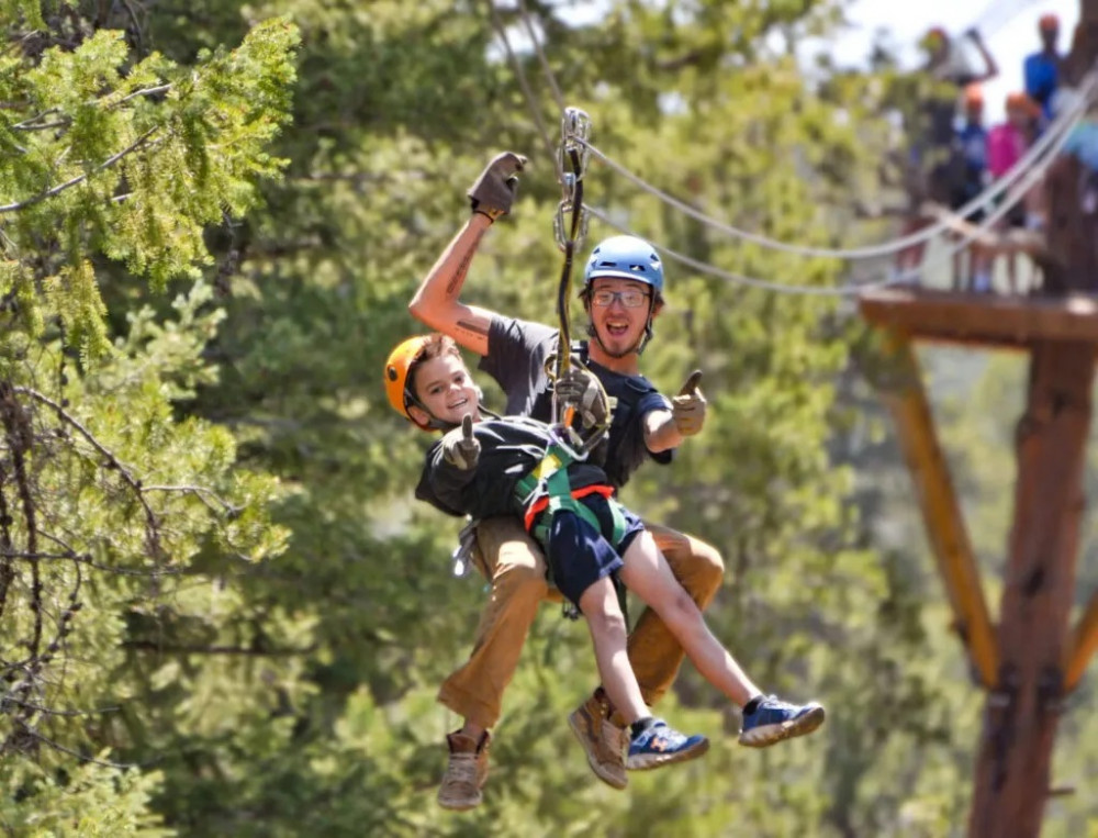 Idaho Springs Cliffside Zipline Half Day