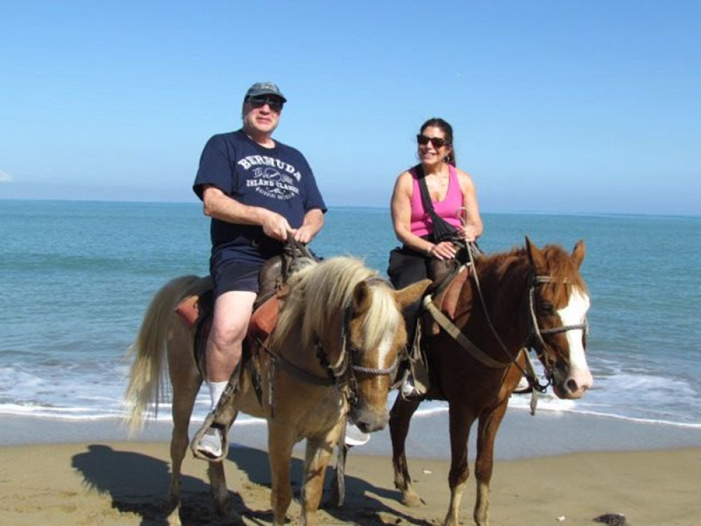 Horseback Riding on the Beach with Amber Cove Pick-Up
