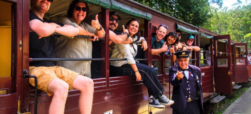Puffing Billy Steam Train Tour