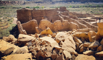 A picture of Chaco Canyon Glamping Expedition from Santa Fe