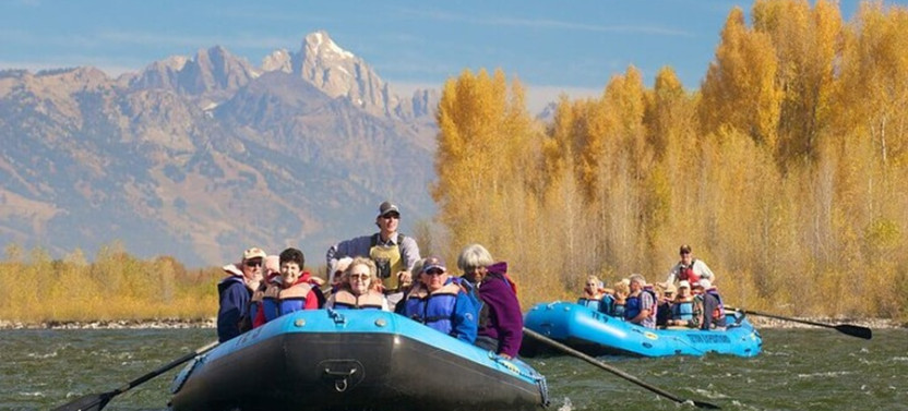 Grand Teton Views 7-Mile Snake River Scenic Float in Jackson