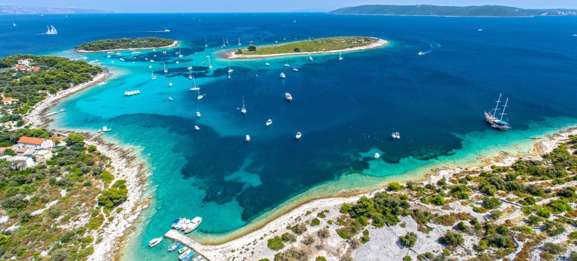 Private Blue Lagoon Charter from Split - 50 Shades of Blue