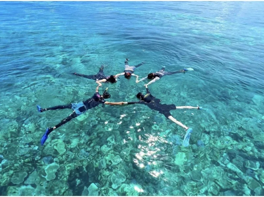 Phantom Island Snorkeling and Kabira Bay SUP or Canoe Adventure