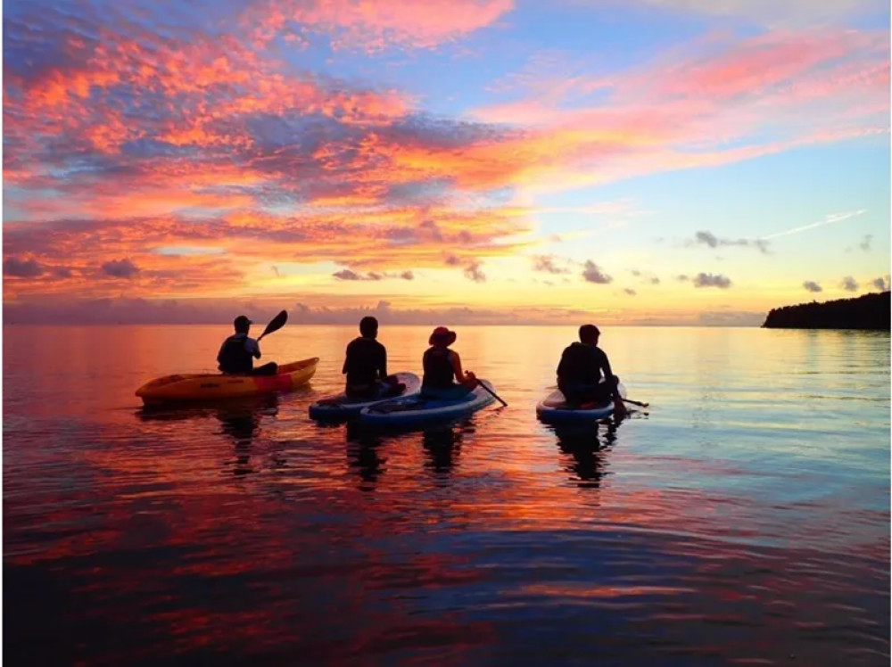 Sunset SUP or Canoe Tour with Local Guide and Scenic Views