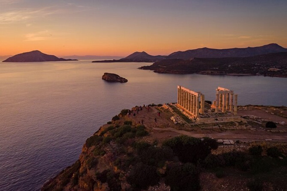 Half day Tour to Temple of Poseidon, Cape Sounio(Athens Riviera) by Minibus