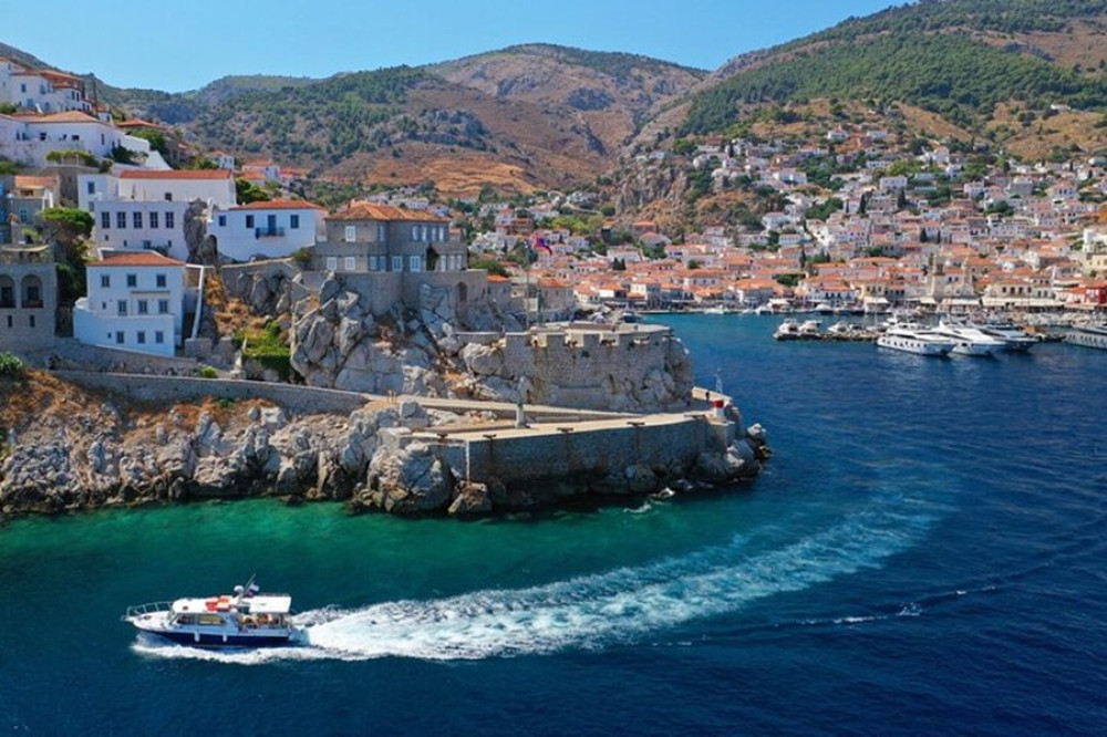 Full-Day Private Excursion to Hydra Island from Athens by minivan