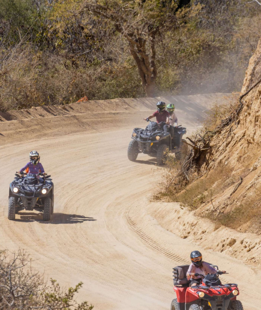 Los Cabos ATV Tour: Desert, Beach & Hanging Bridge