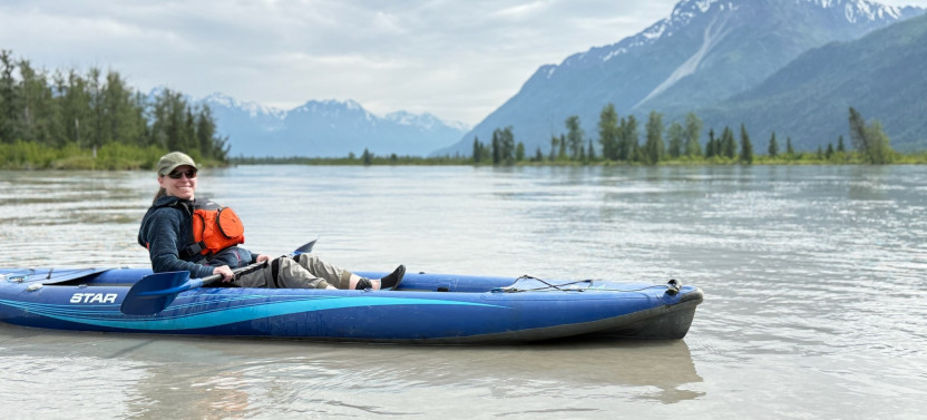 Kayaking the Knik River (Full Day Eco Tour)