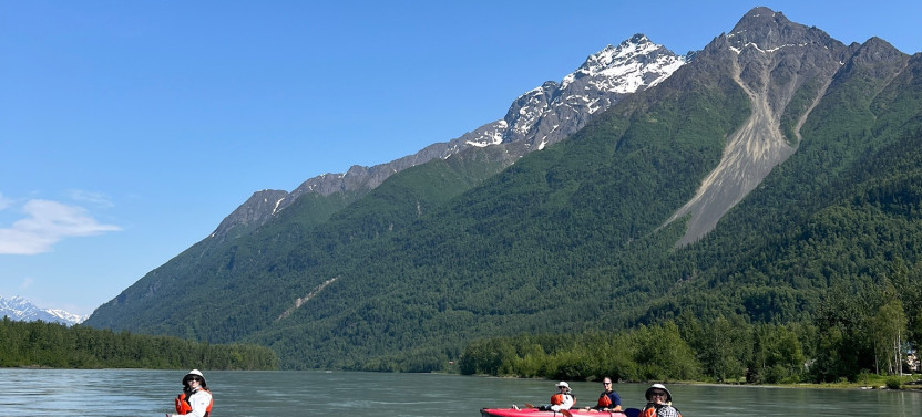 Kayaking the Knik River (Full Day Eco Tour)