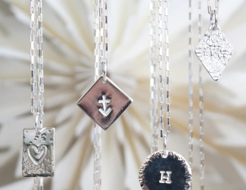 Make An Initialed Silver Charm or Pendant Workshop