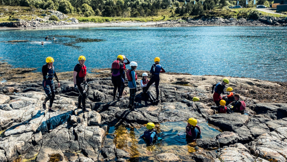 Coasteering From Ålesund
