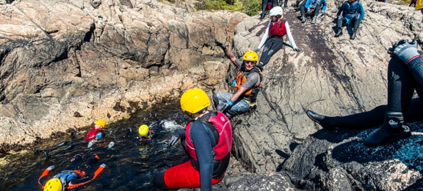 Coasteering From Ålesund