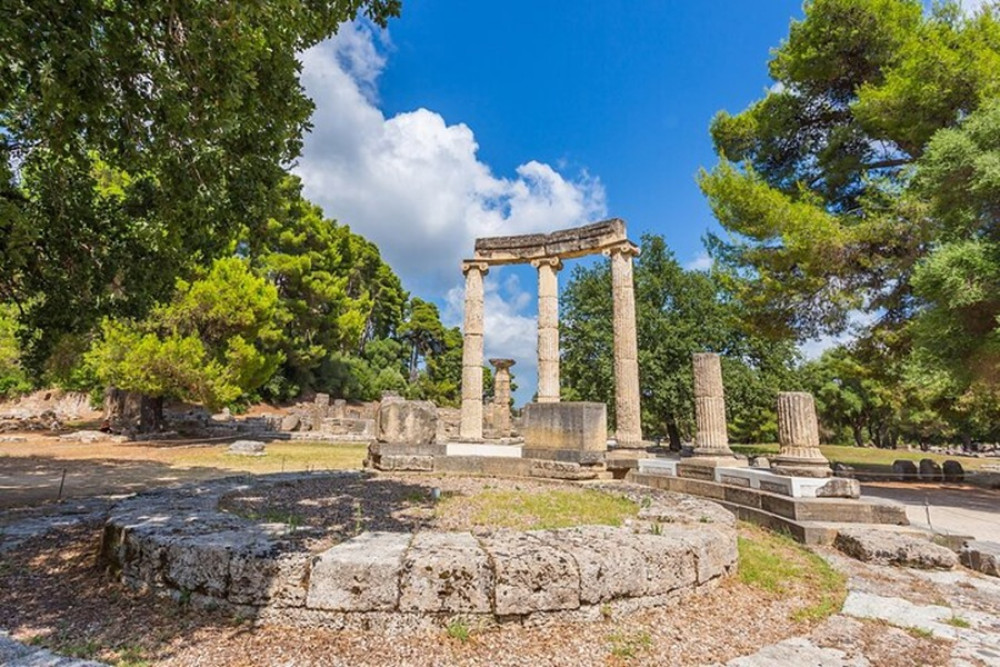 Ancient Olympia and Corinth Canal All Day Private Tour by Minivan
