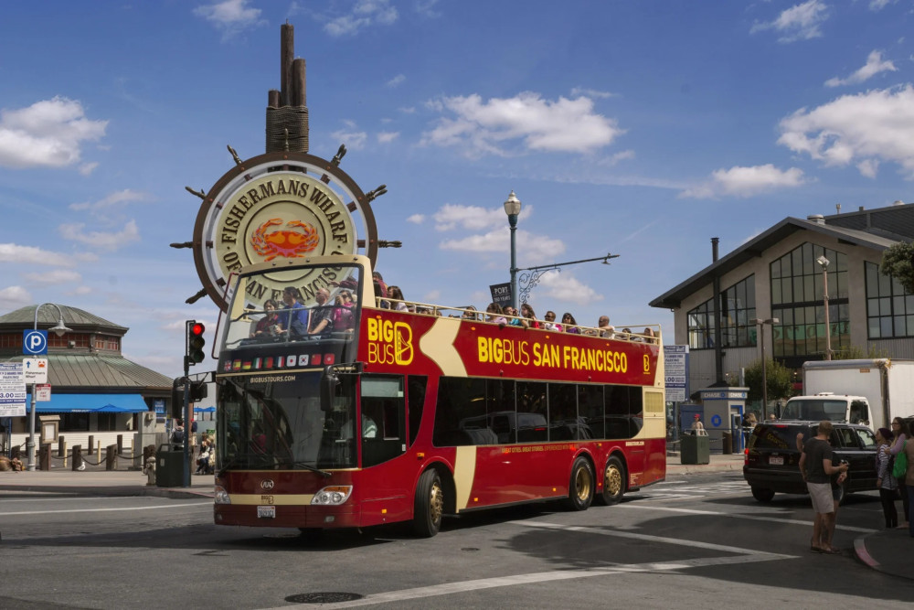 Alcatraz Island with Ferry and 48-Hour Hop-on Hop-off Bus Tour