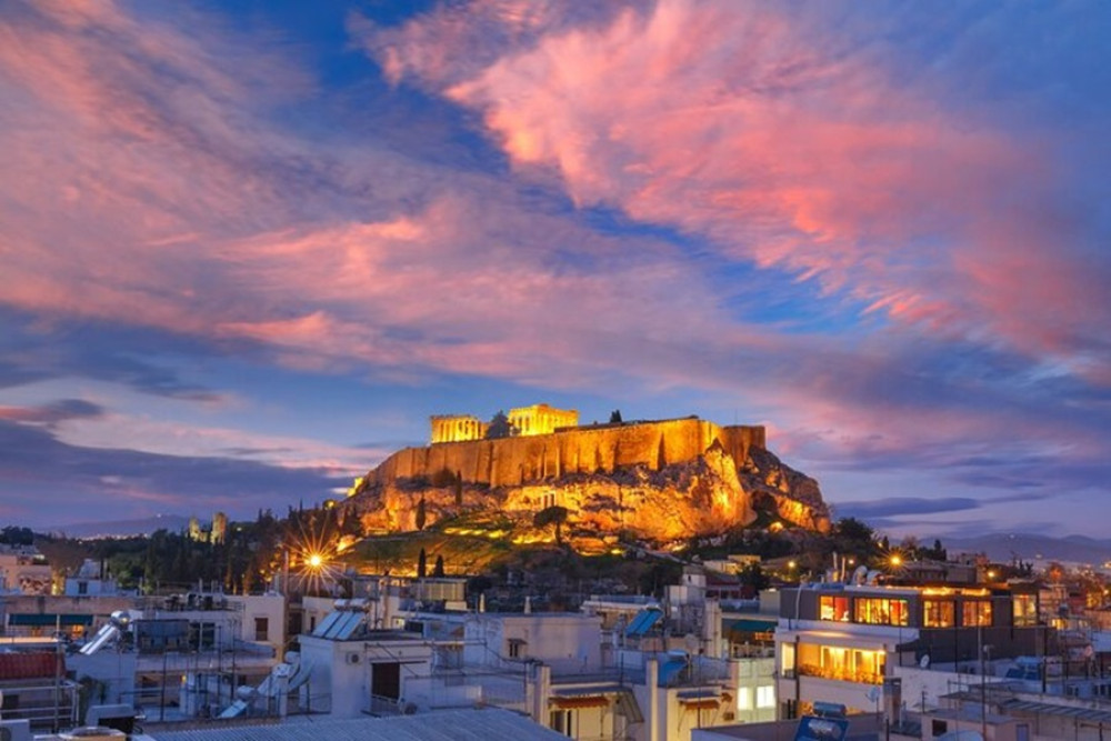 Athens by Night by Minibus